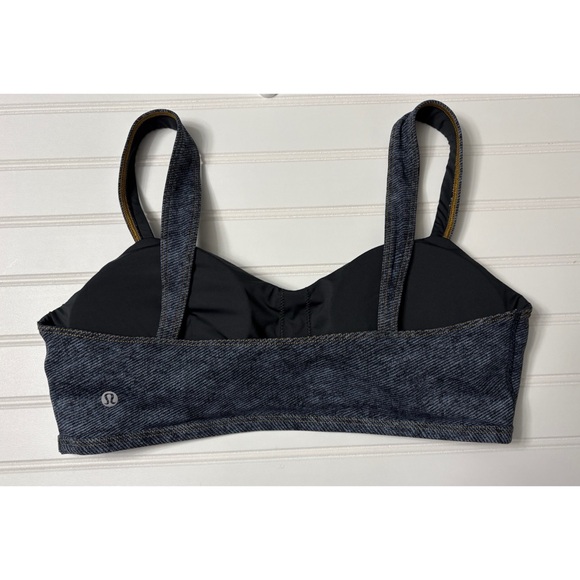 LULULEMON Everlux Sweetheart Medium Sport Bra Shorts Set Size 6 Stone Twill NWOT - Picture 8 of 10